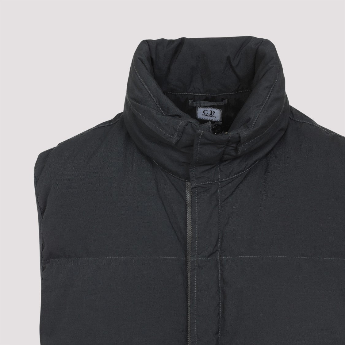 C.P. Company Chrome-R Dark Grey Polyamide Gilet