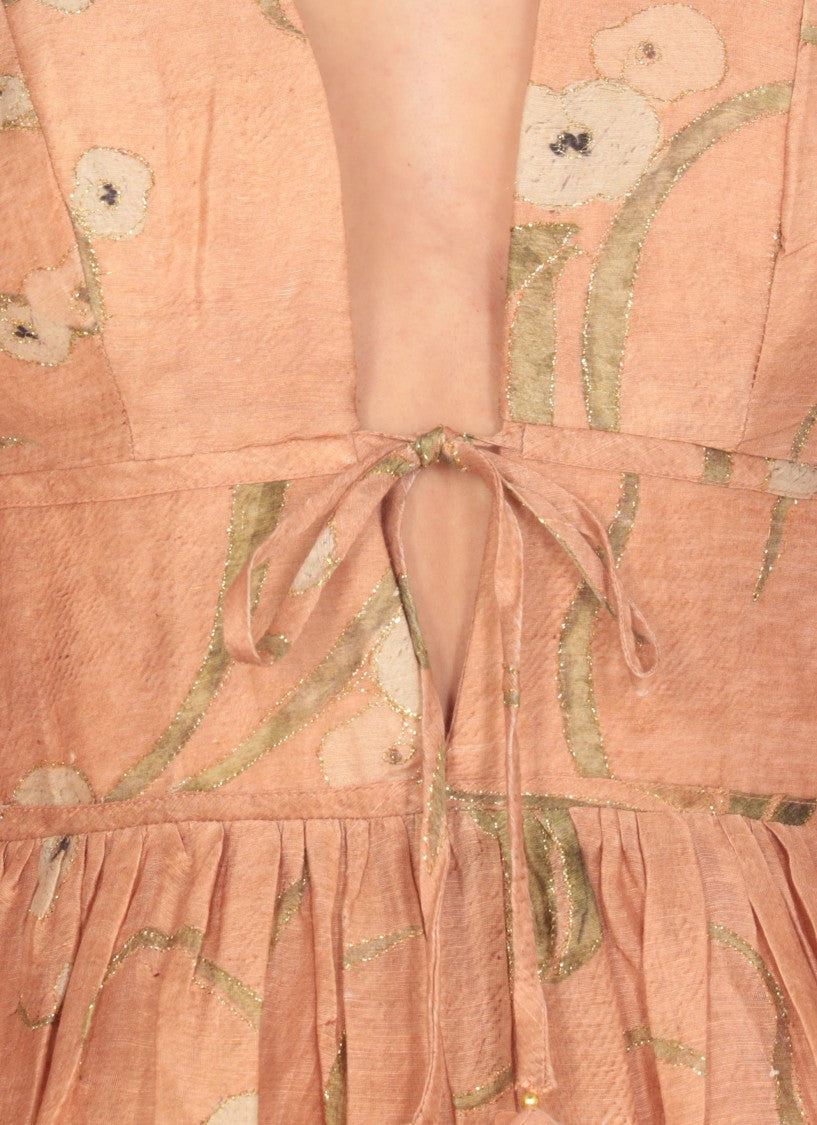 Zimmermann Pink Linen Dress