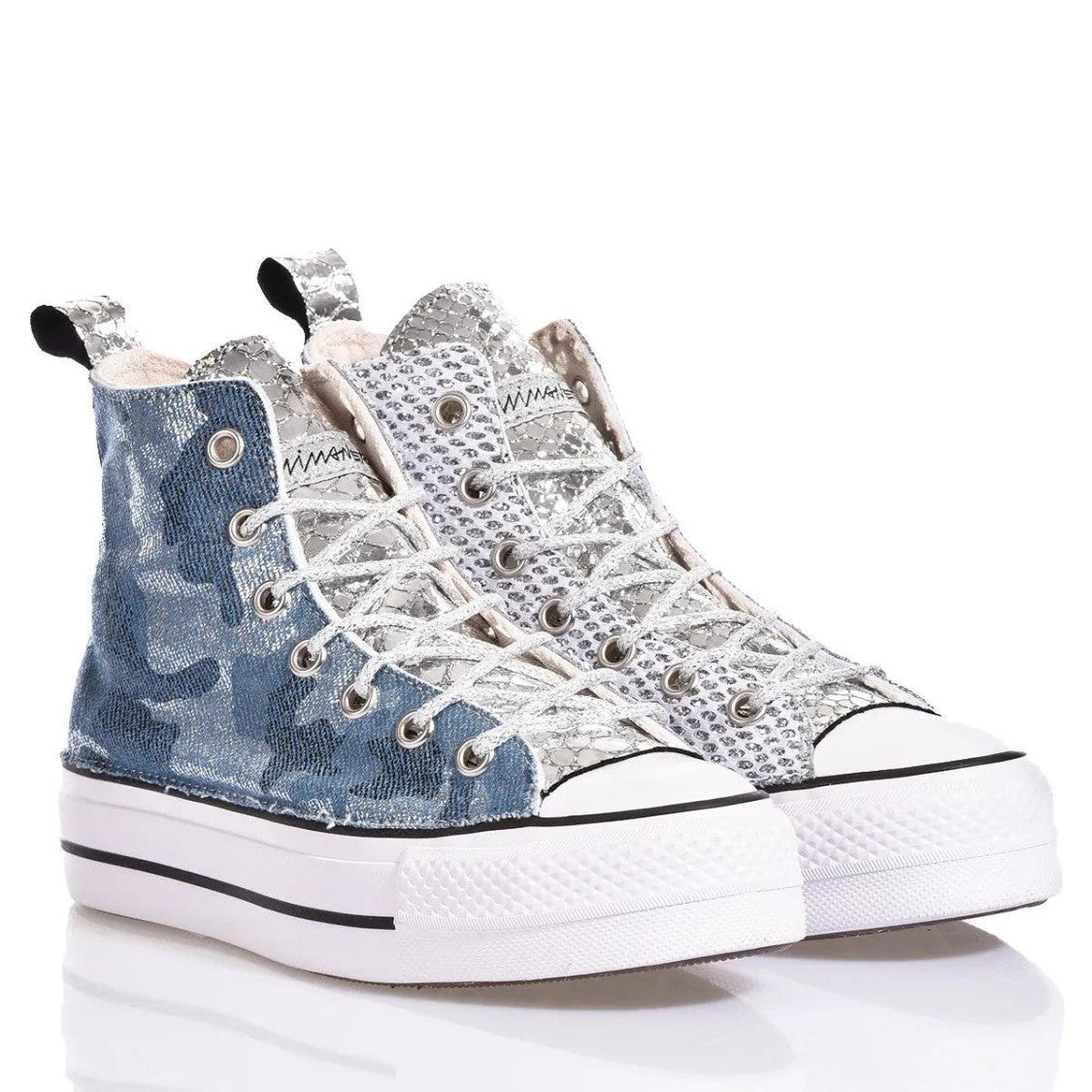 Converse Platform Denim Camo Sneakers