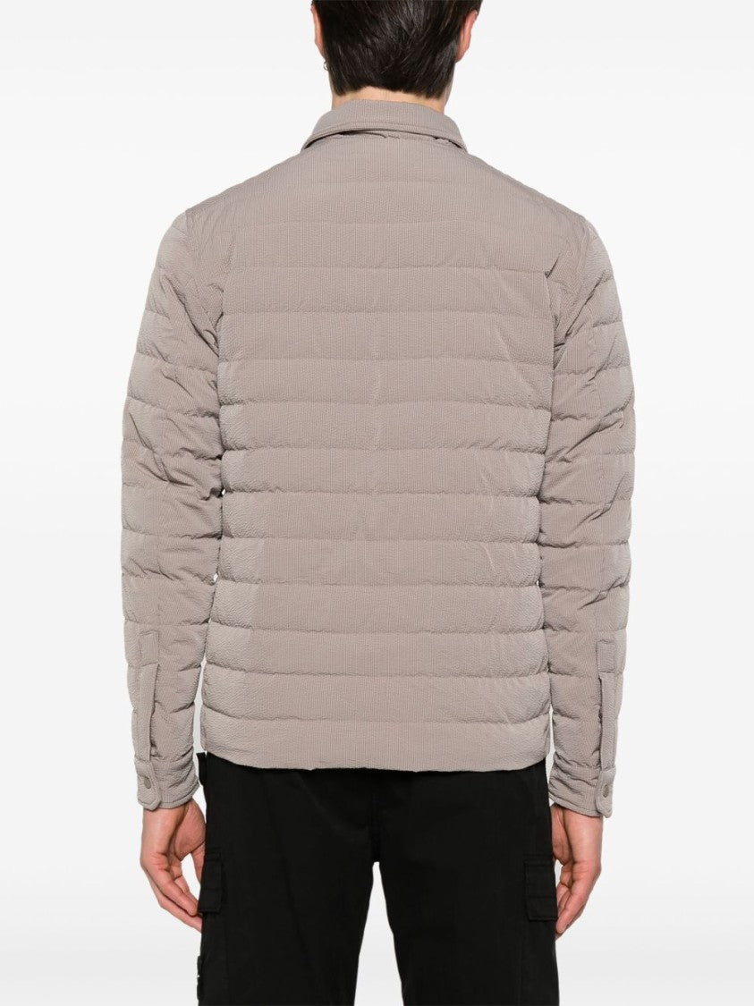Herno `Seercrease` Padded Overshirt