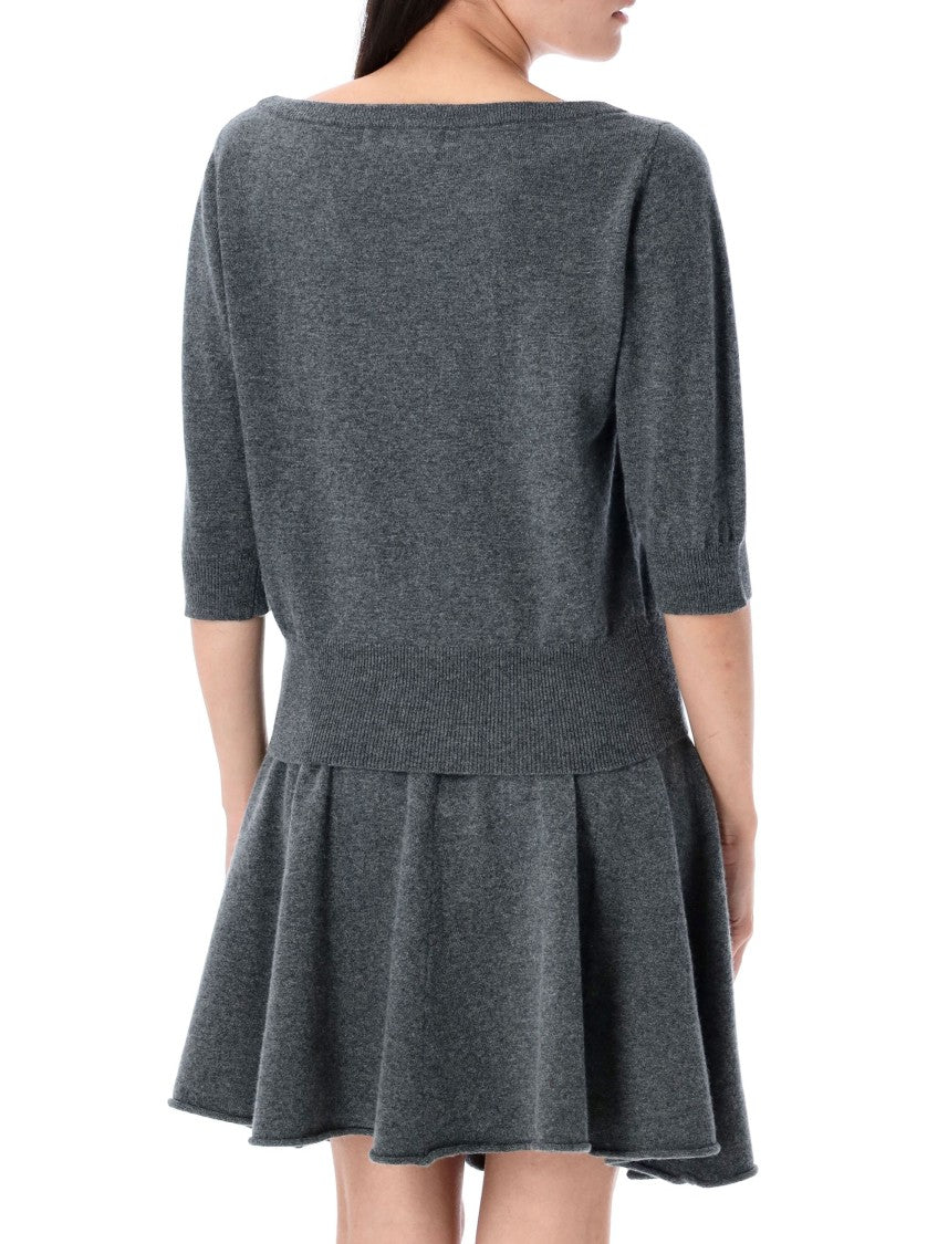 Extreme Cashmere Marianne Fitted Knit Top