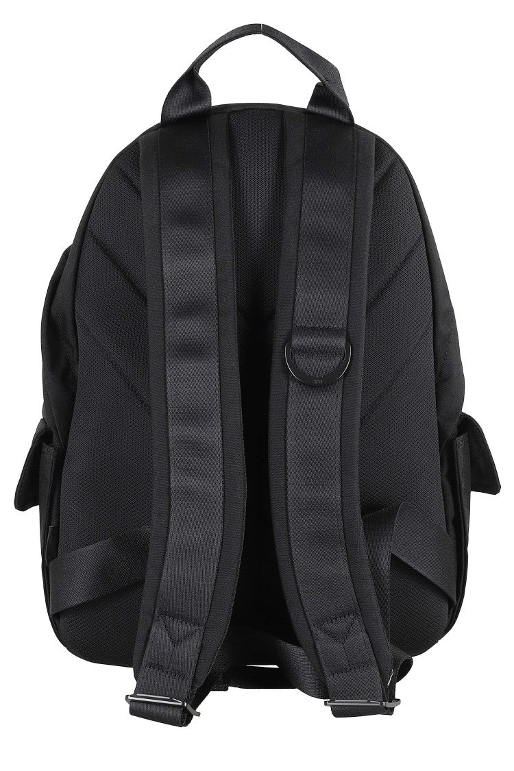 Y-3 Ys Black Zip-Around Polyester Backpack