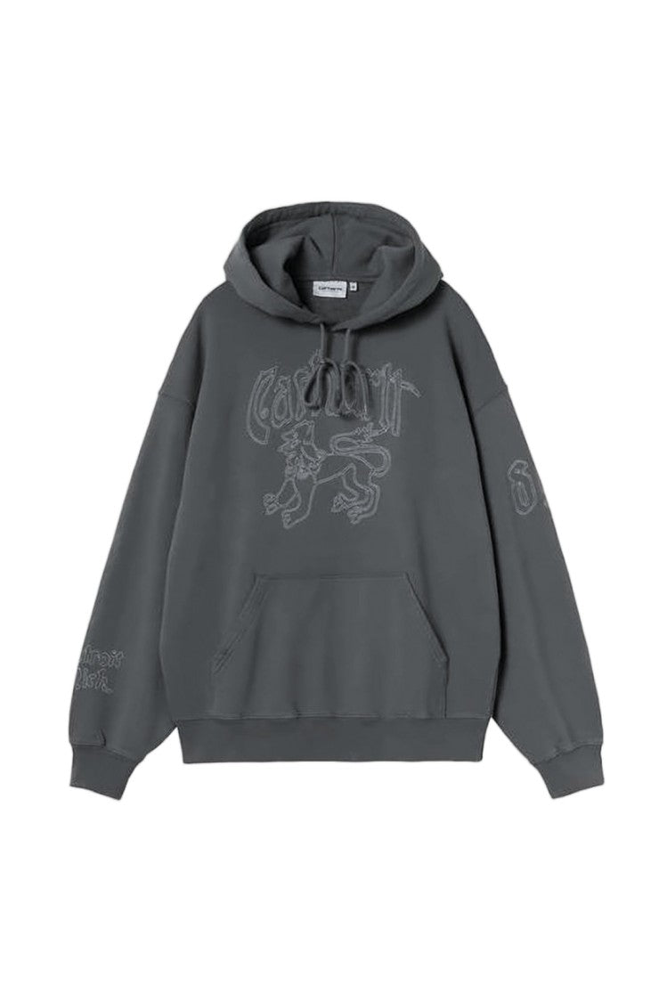 Carhartt Wip Relaxed-Fit Cotton Hoodie With Embroidered Details