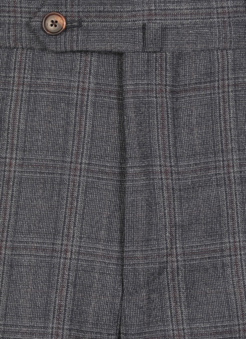 Caruso Blue Wool Suit