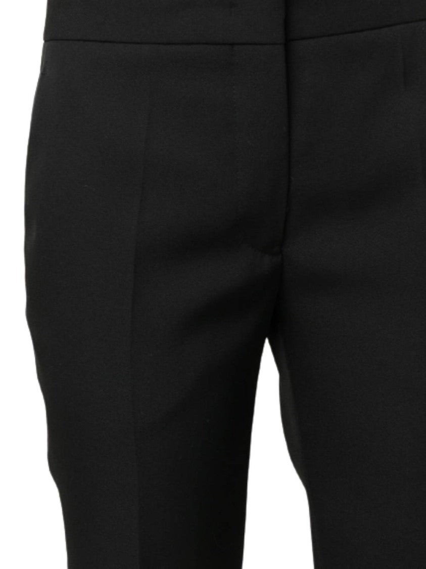 Jil Sander Sleek Tailored Formal Trousers In Smooth Wool Fabric