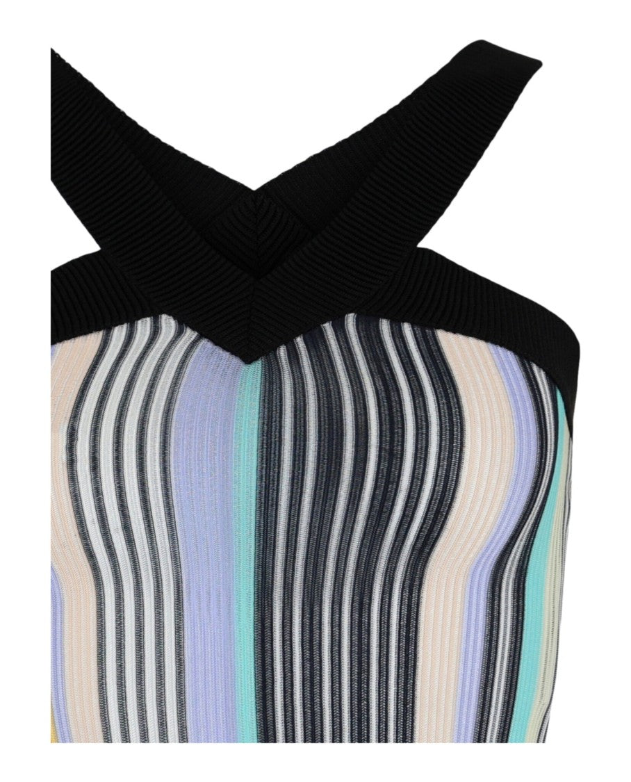 M Missoni Striped Sleeveless Tank