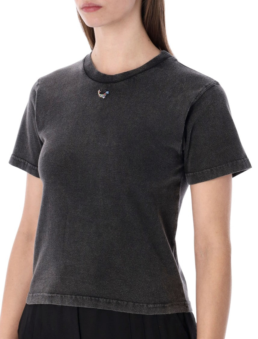 Ottolinger Washed Cotton Fitted T-Shirt