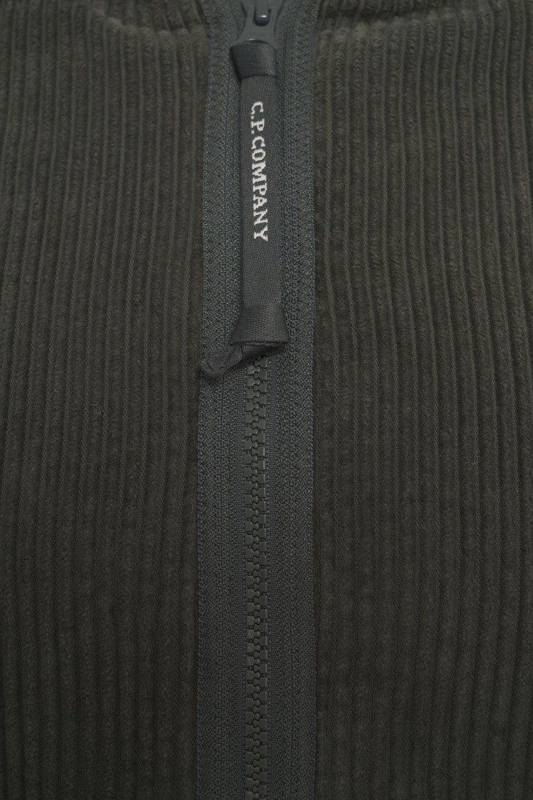 C.P. Company Hooded Jacket With Logo Patch