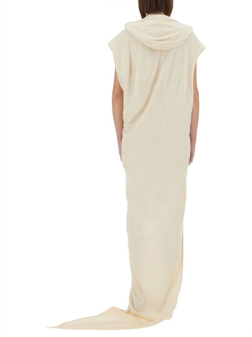 Drkshdw By Rick Owens Relaxed Maxi Dress With Hood