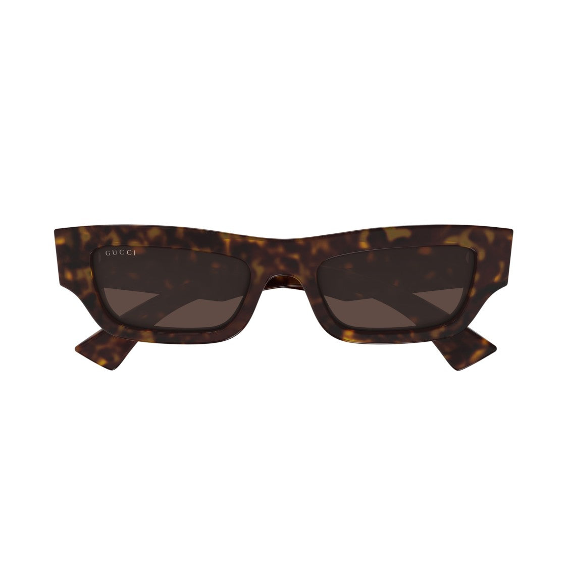 Gucci Gg1839s Rectangular Tortoiseshell Acetate Sunglasses