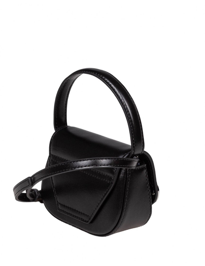 Diesel Black 1Dr Leather Handbag