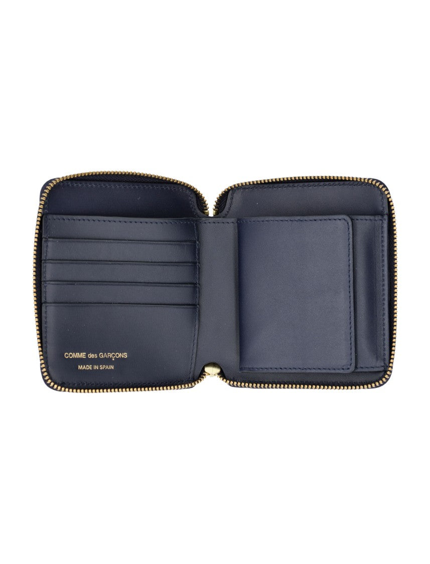 Comme Des Garçons Vertical Zip Around Wallet