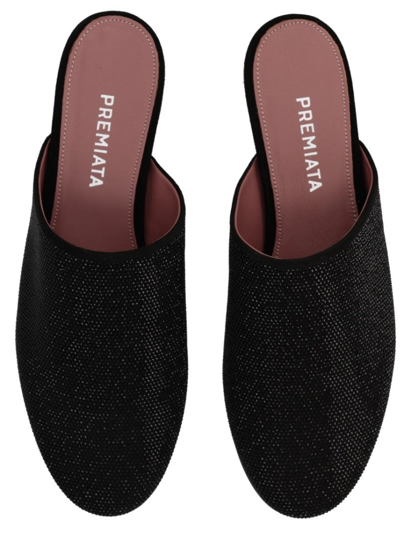 Premiata Pointed Toe Leather Glamour Slipper