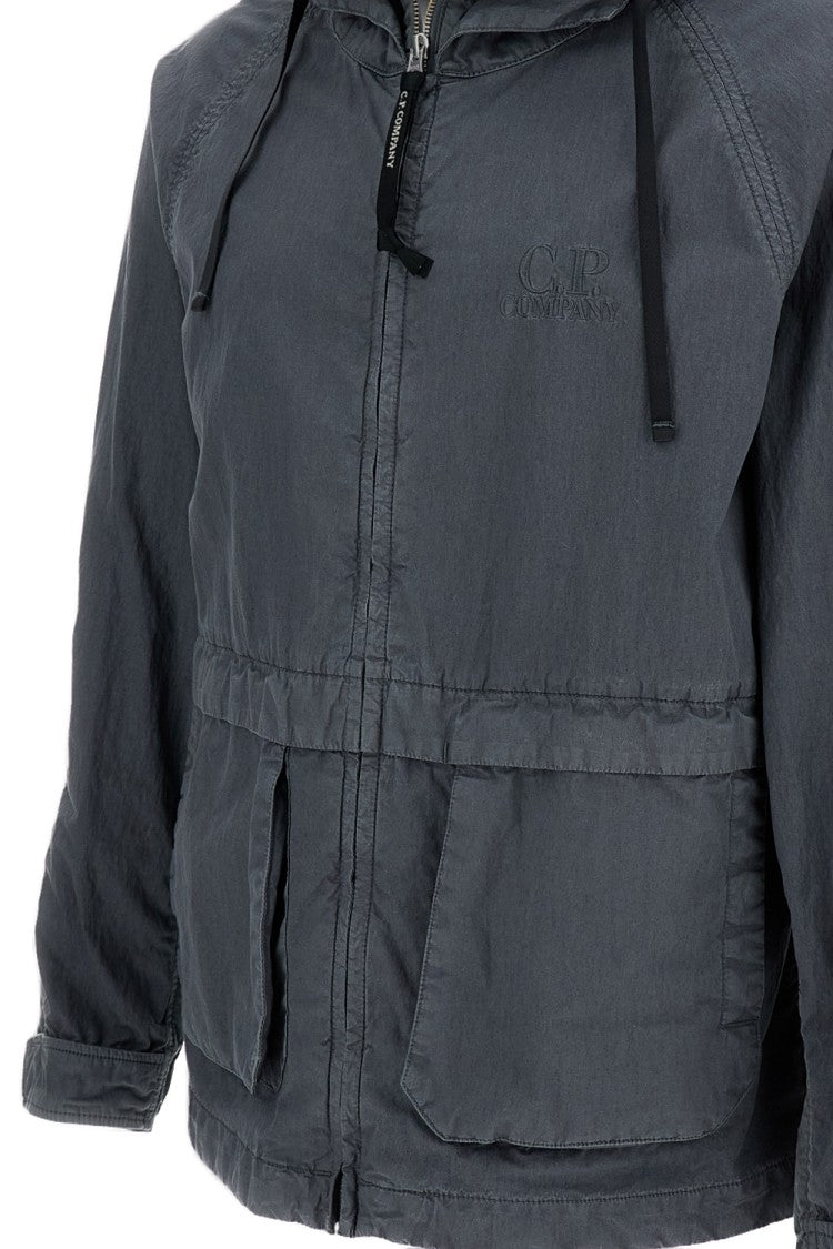 C.P. Company Grey 50 Fili Wax Explorer Jacket