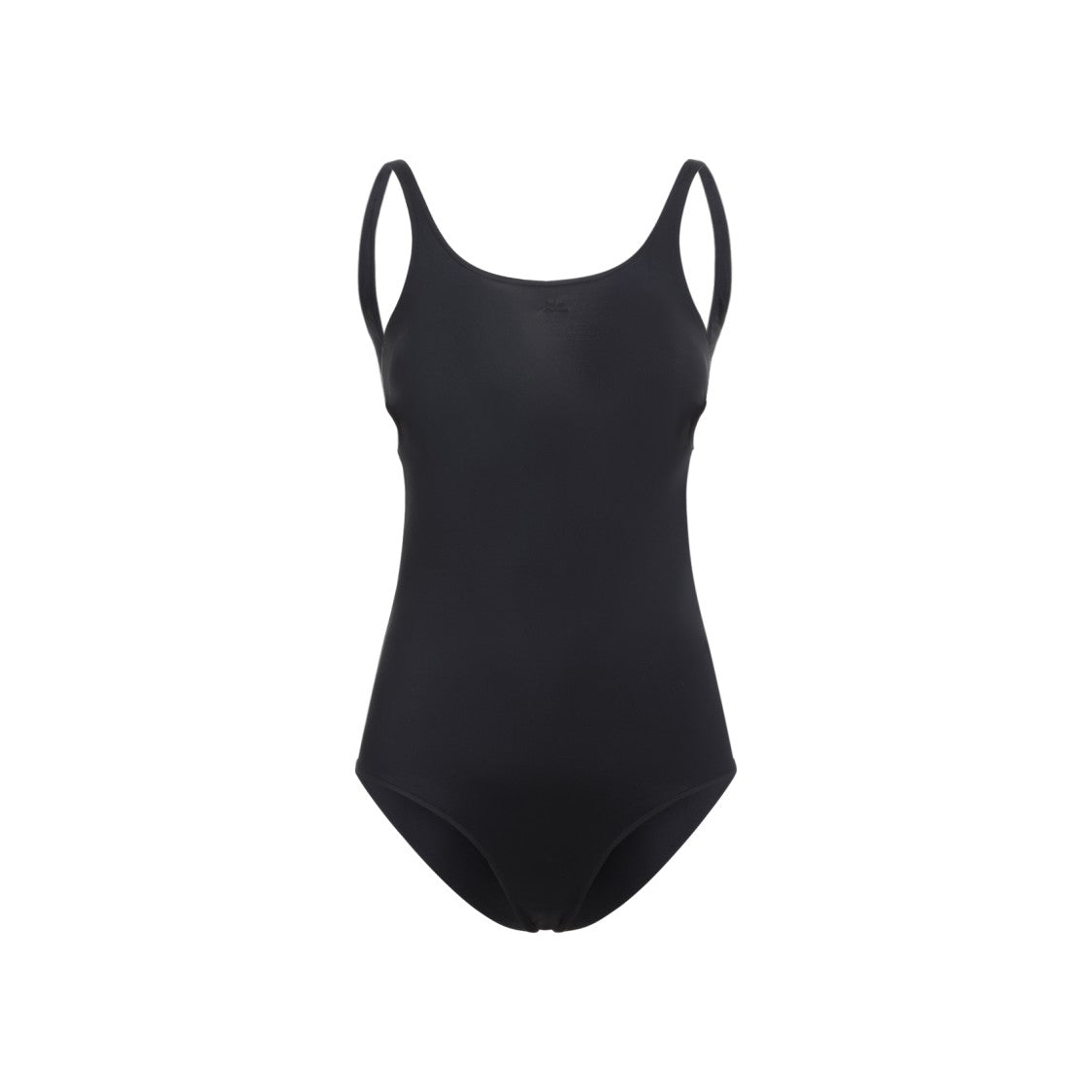 Courrèges Cut-Out Black Polyamide One-Piece