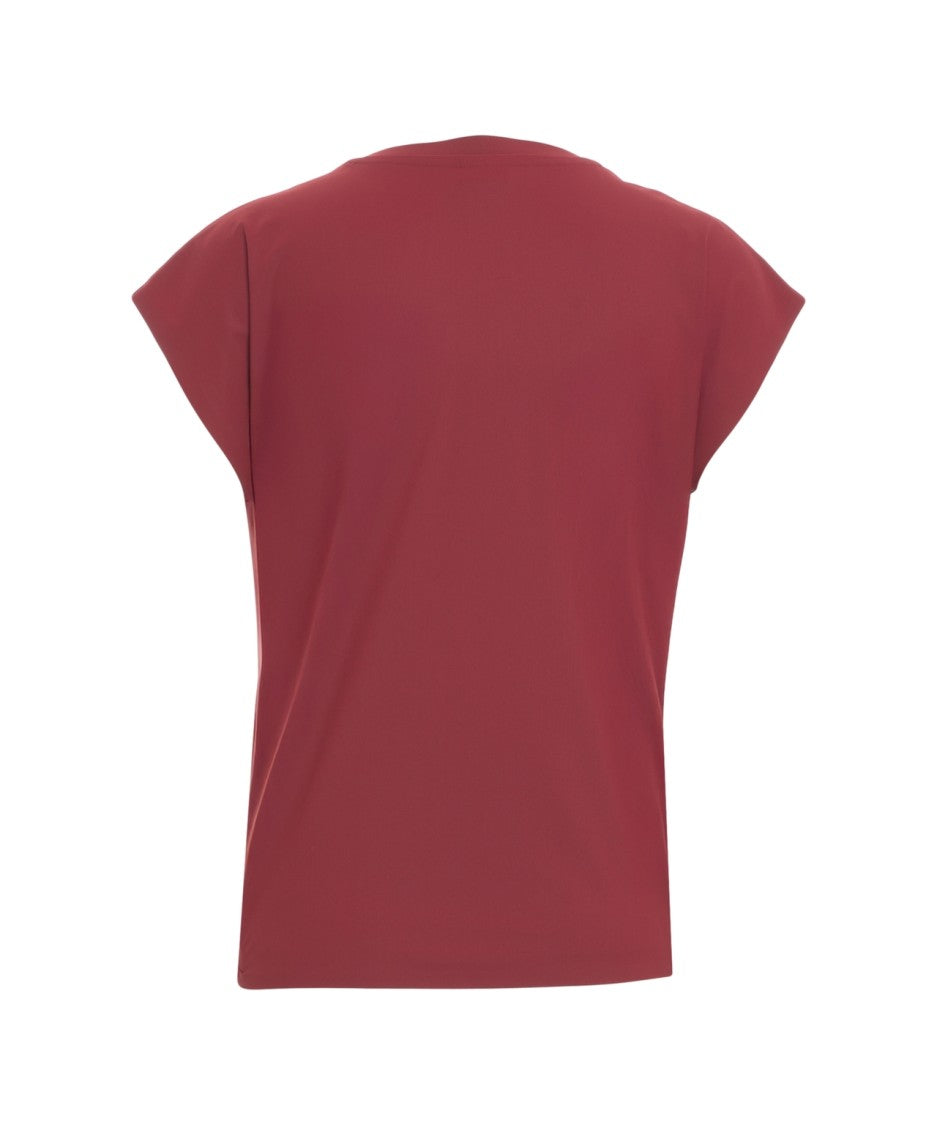 Alpha Tauri Classic Crew Neck T-Shirt With Embossed Logo