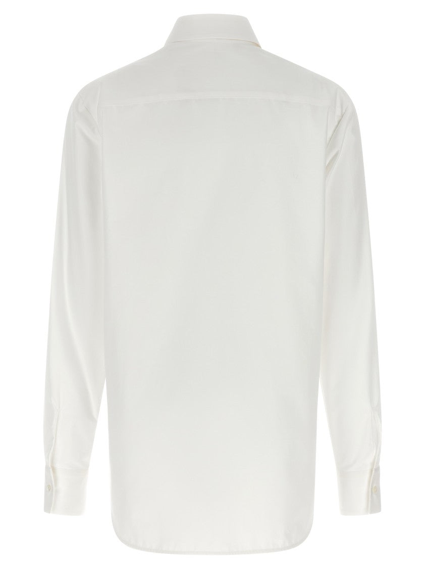 Ermanno Scervino Embroidery Cotton Shirt