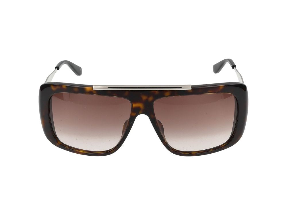 Alexander Mcqueen Sunglasses Am0492s 003 Havana Silver Brown 60/13/140
