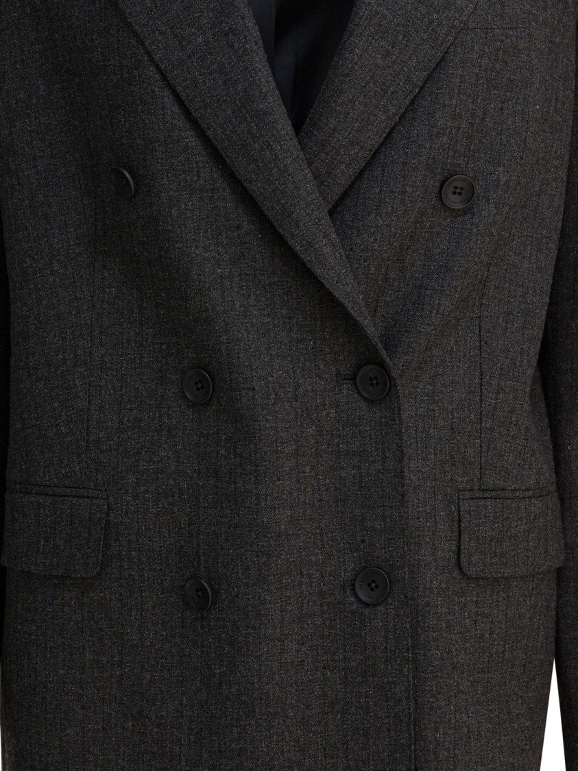 Tagliatore Double-Breasted Jacket With Structured Silhouette