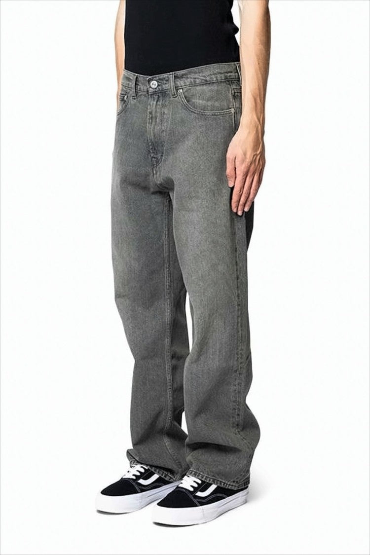 Our Legacy Relaxed Fit Denim Pants With Subtle Stitching Details