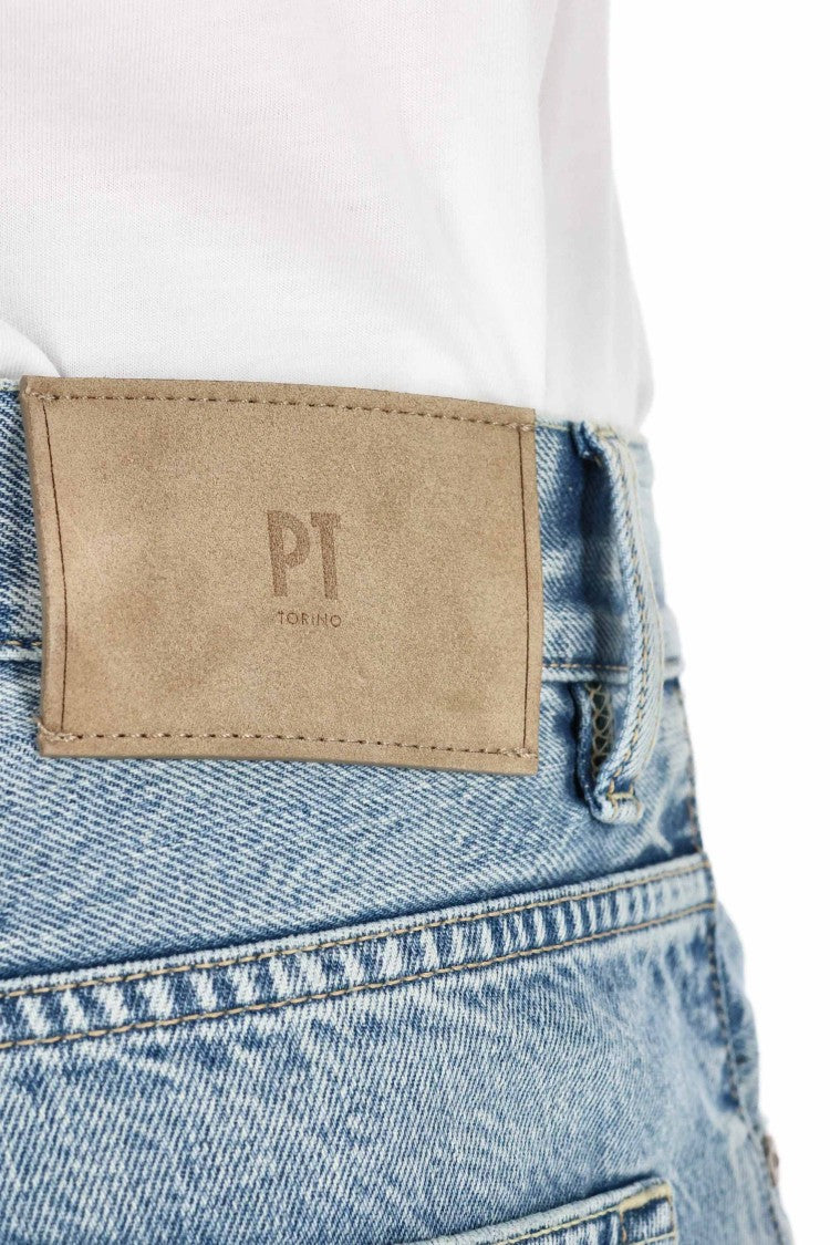 Pt Denim Light Pure Cotton Regular Fit Jeans
