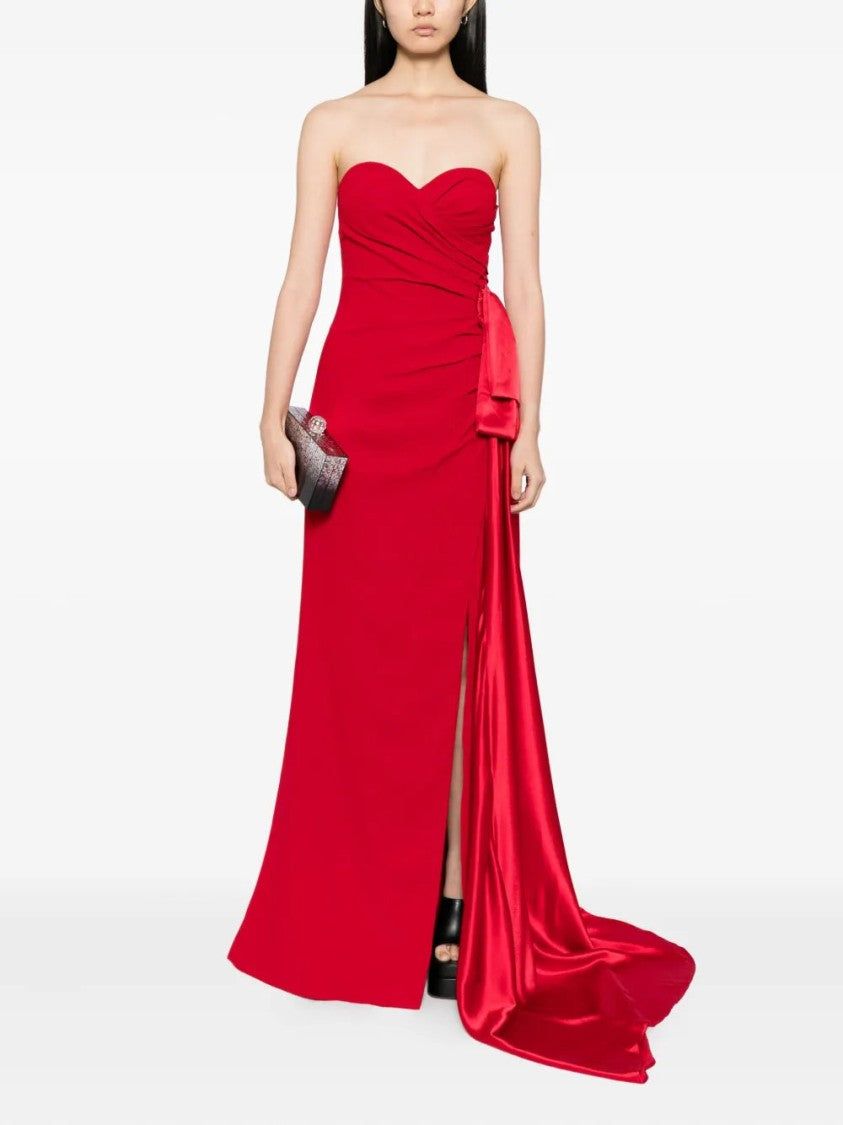 Saiid Kobeisy Strapless Long Dress