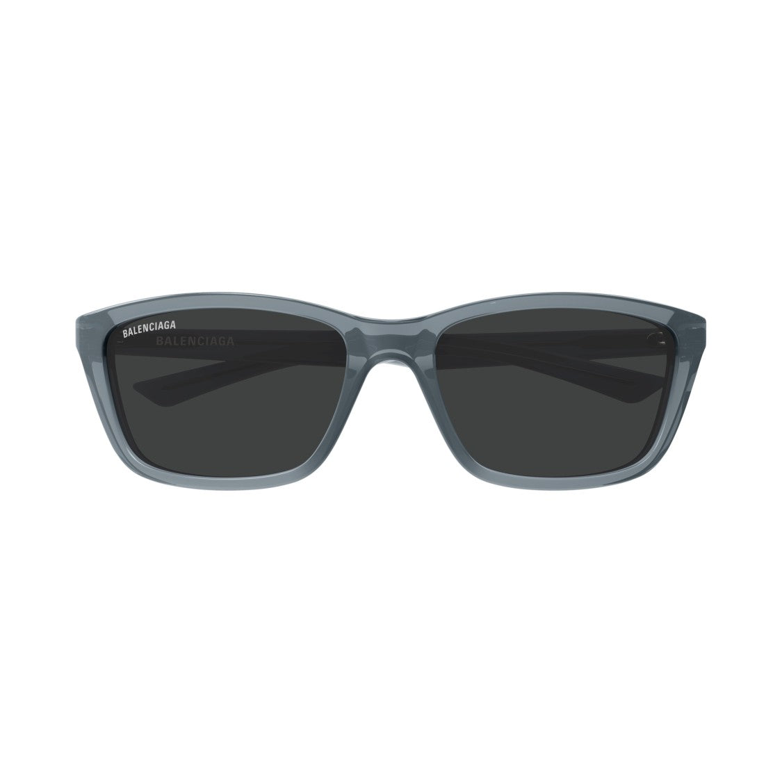 Balenciaga Bb0403sk Rectangular Frame Sunglasses In Recycled Acetate
