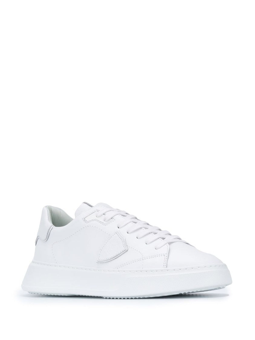 Philippe Model Minimalist Leather Sneakers