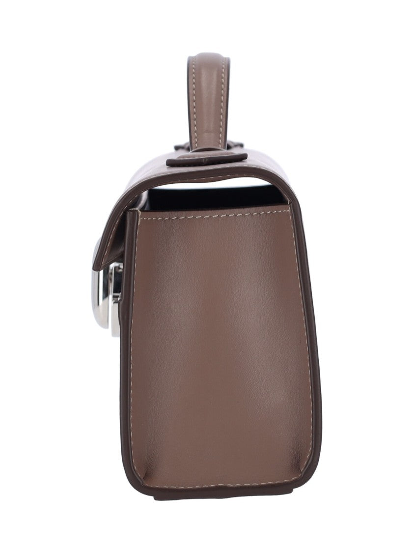 Savette "Symmetry" Clutch Bag Taupe