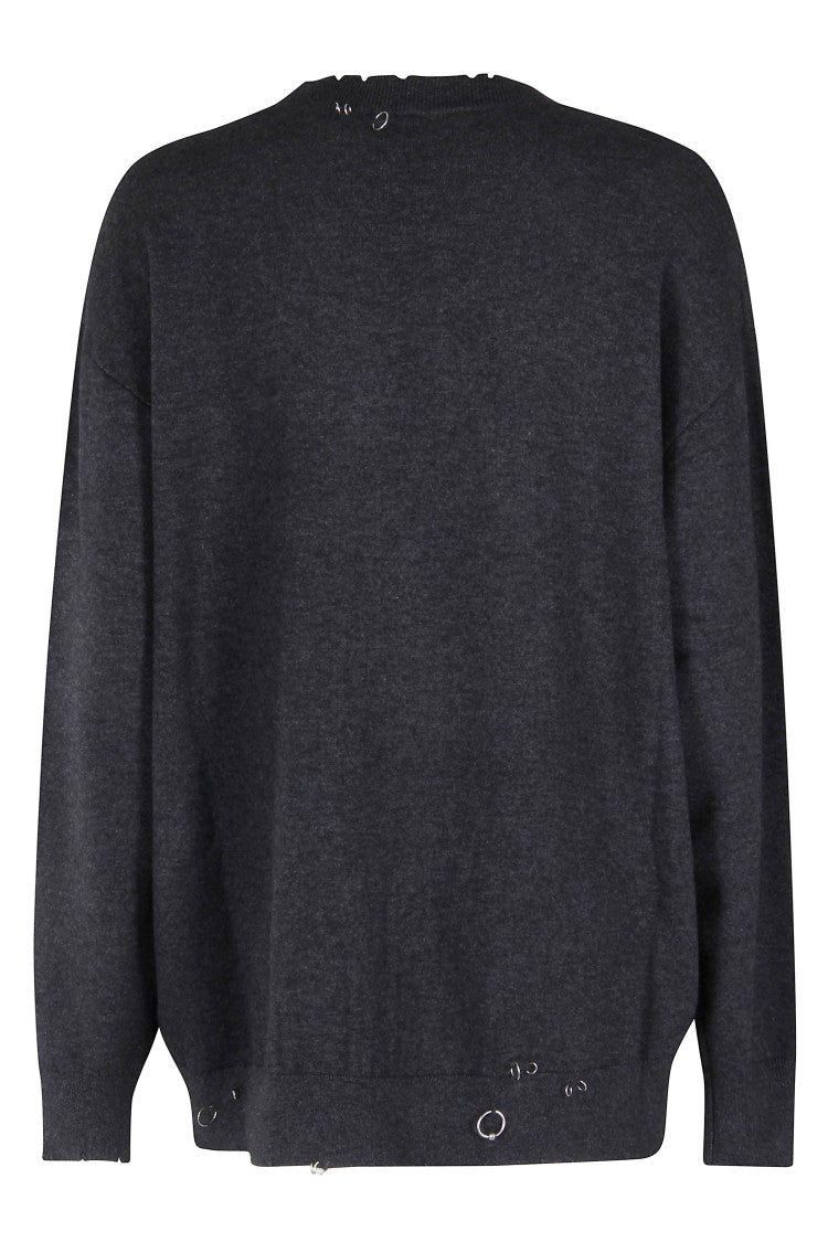 Isabel Marant Charcoal Gray Knit Sweater
