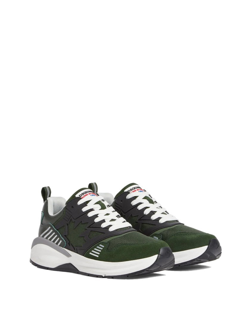 Dsquared2 Dash Logo Lace-Up Sneakers