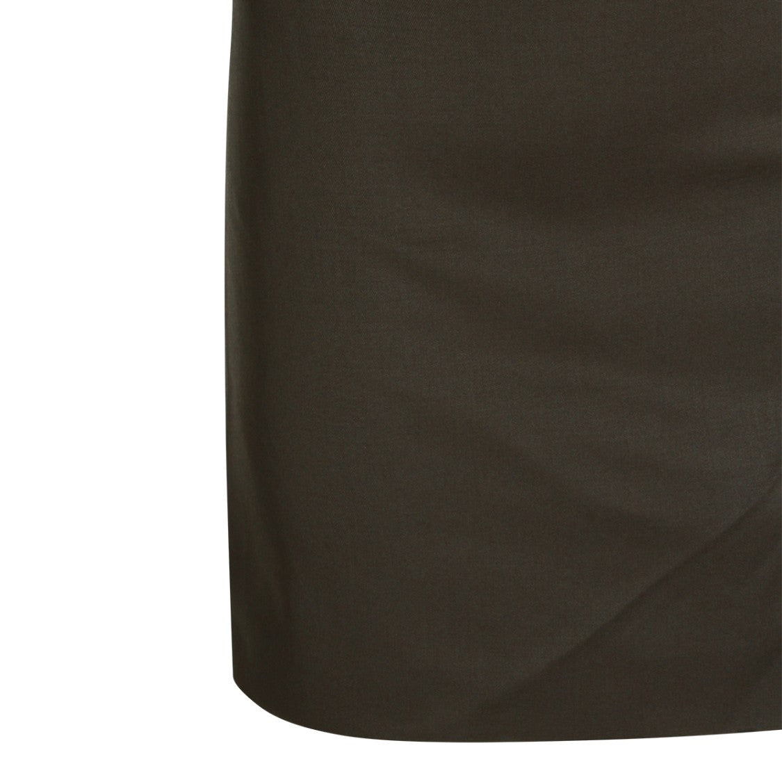 Khaite Astor Mini Dress With Sleek Silhouette And Round Collar