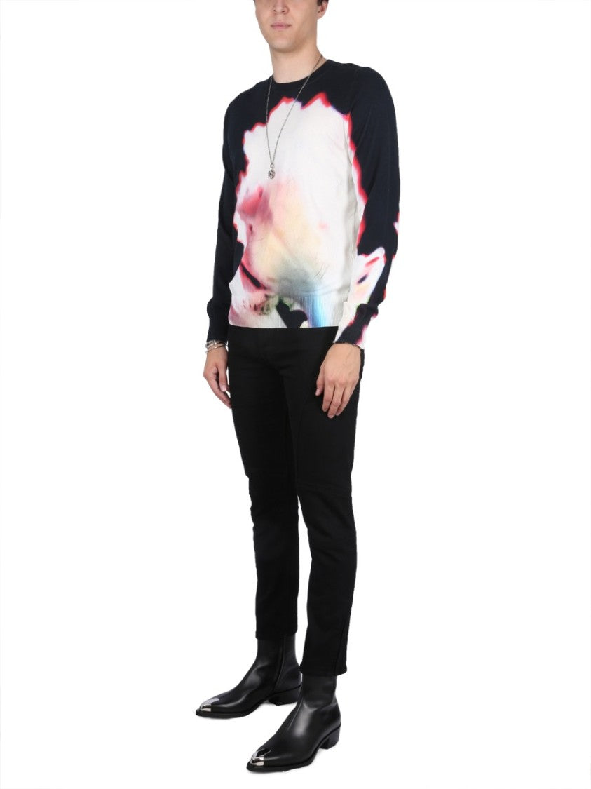 Alexander Mcqueen Biker Jeans