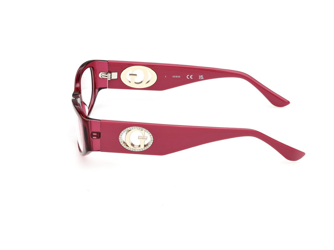 Guess Gu50352 Oversized Rectangular Eyeglasses