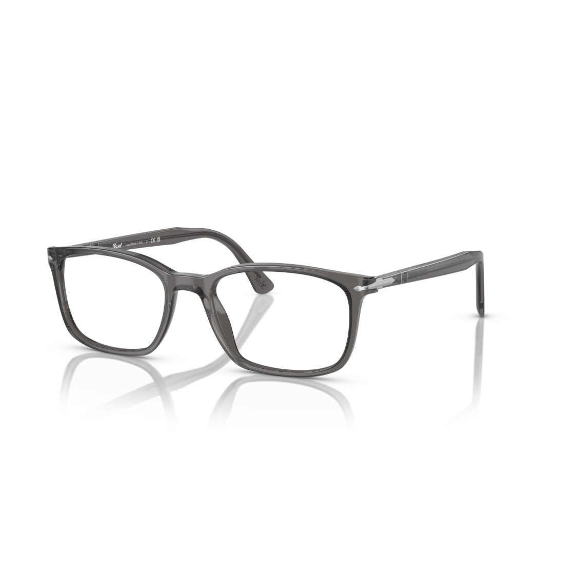 Persol 0Po3189v Rectangular Frame Eyeglasses With Metallic Accents