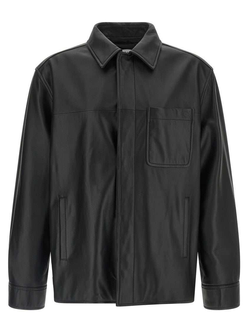 Loewe Nappa Leather Overshirt