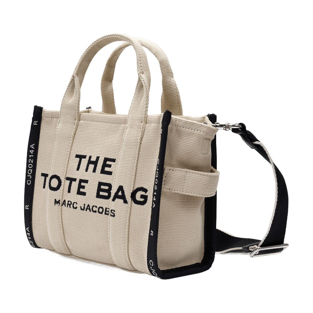 Marc Jacobs The Small Tote Bag Jacquard - Warm Sand - Cotton