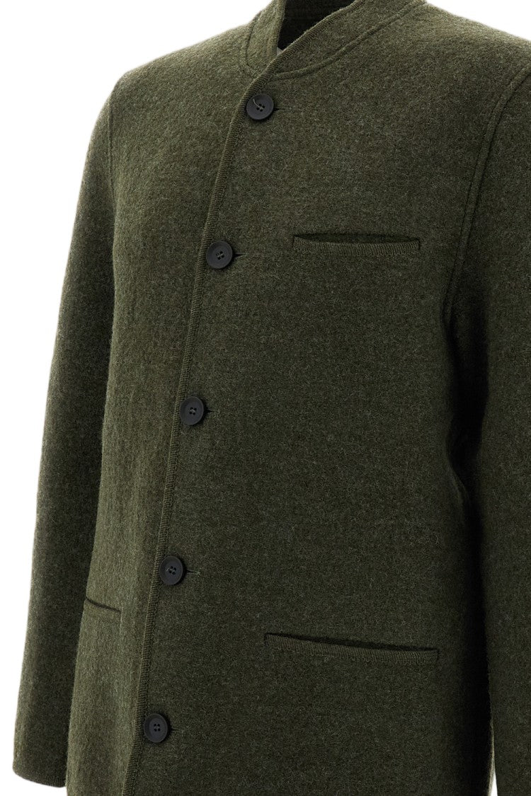 Alpe Piano Green Stand Collar Jacket