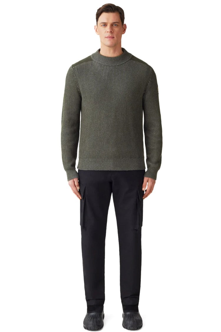 Belstaff Stanley Wool-Cotton Turtleneck Sweater
