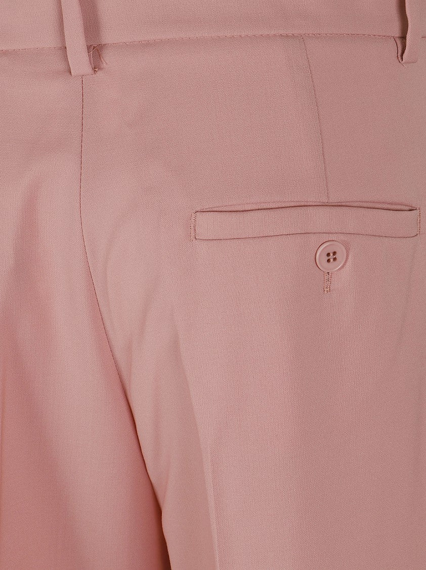 Max Mara Wide-Leg Palazzo Trousers With High Waist