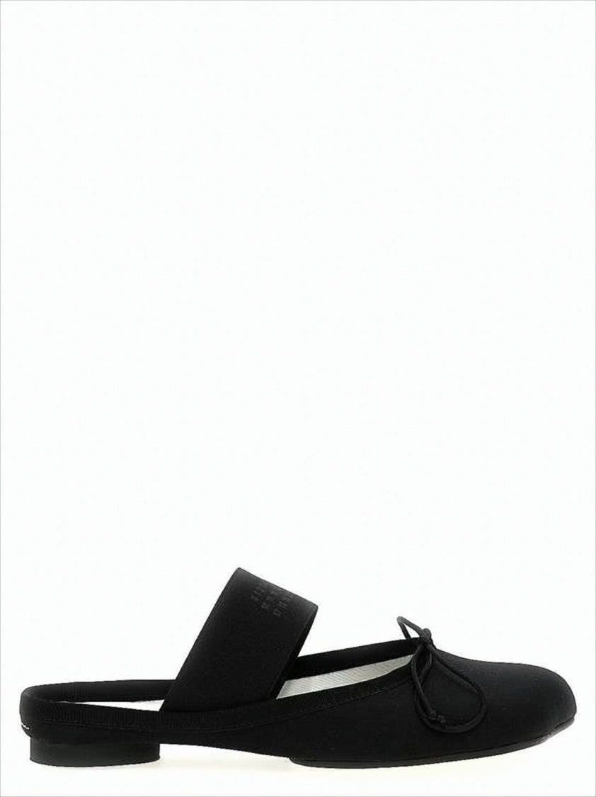 Mm6 By Maison Margiela Minimalist Flat Shoes With Pointed Toe