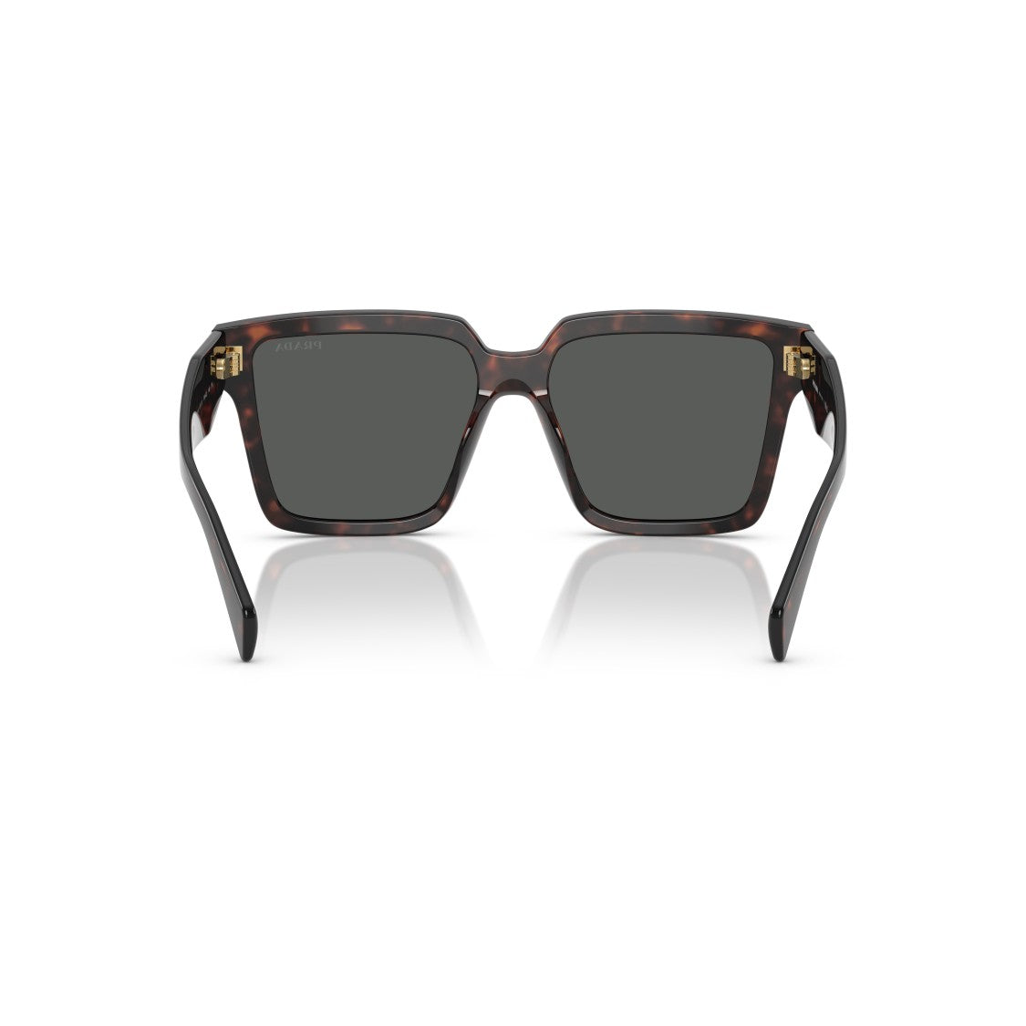 Prada 0Pr 24Zs Oversized Square Frame Tortoiseshell Sunglasses