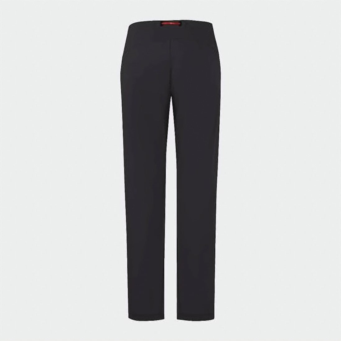 Montura Streamlined Black Straight Pants With Tailored Fit
