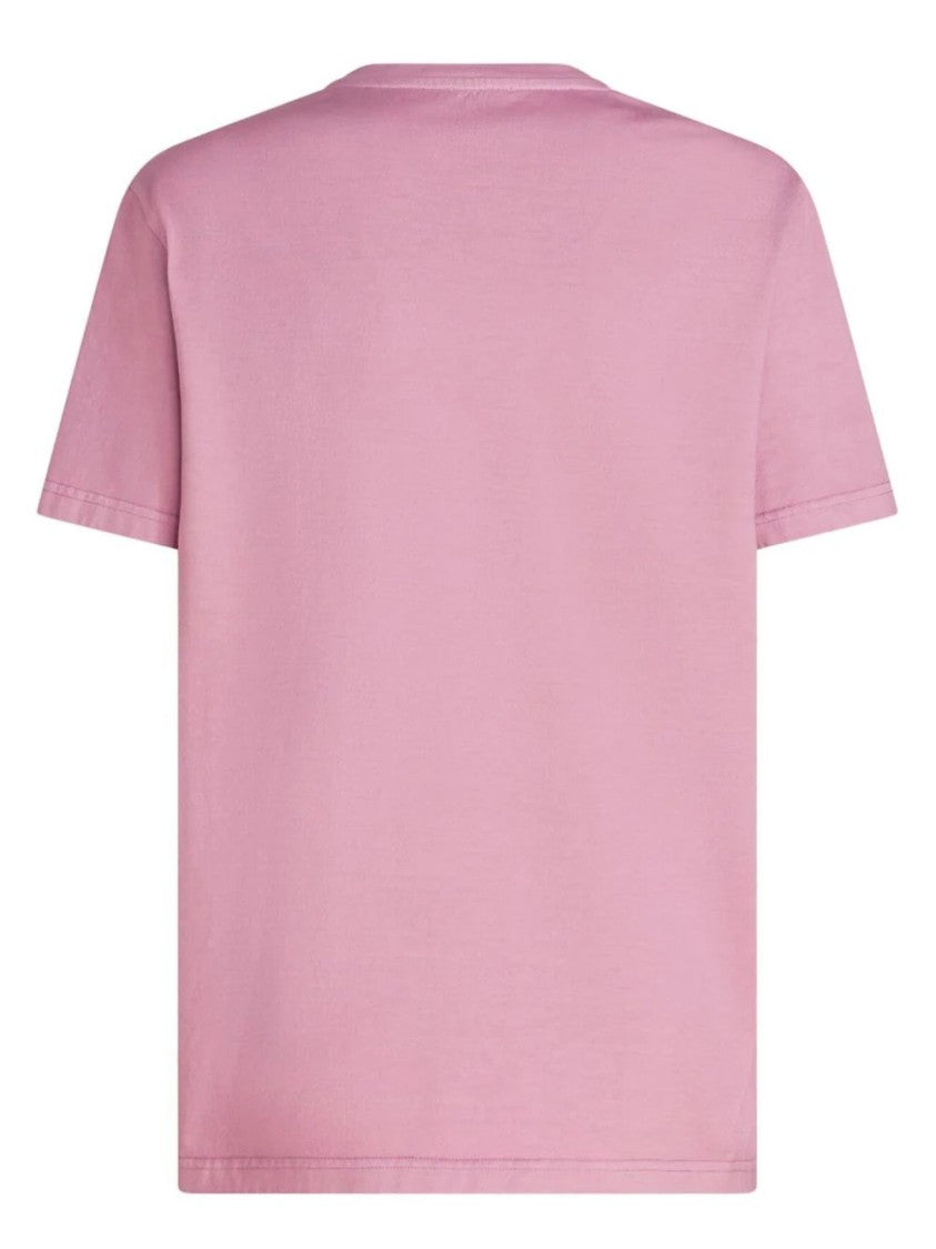 Etro Short Sleeve T-Shirt With Subtle Embroidery