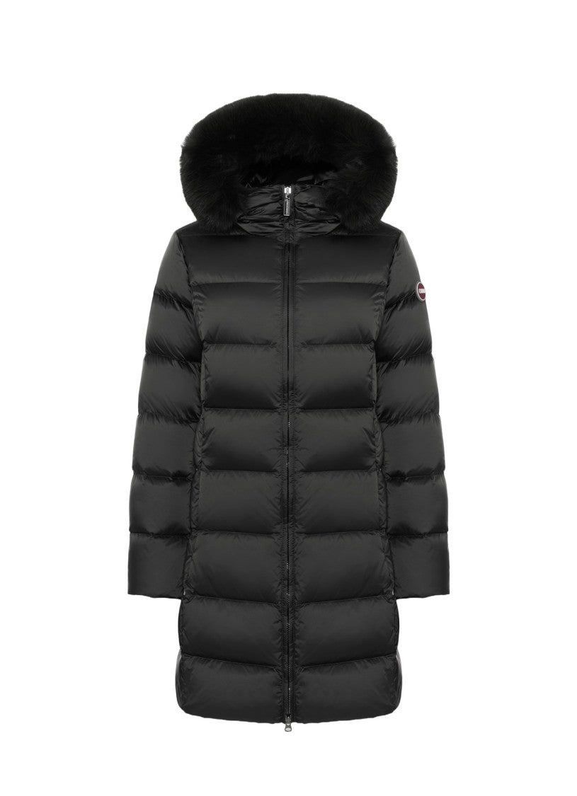 Colmar Originals Long Black Puffer Coat