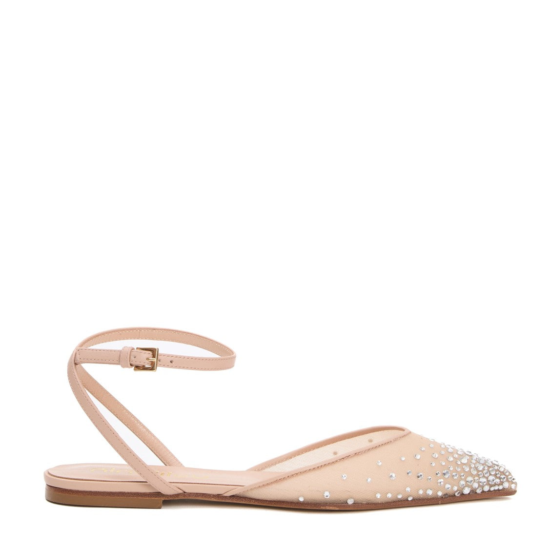 Ninalilou Low Slingback Net Rhinestone