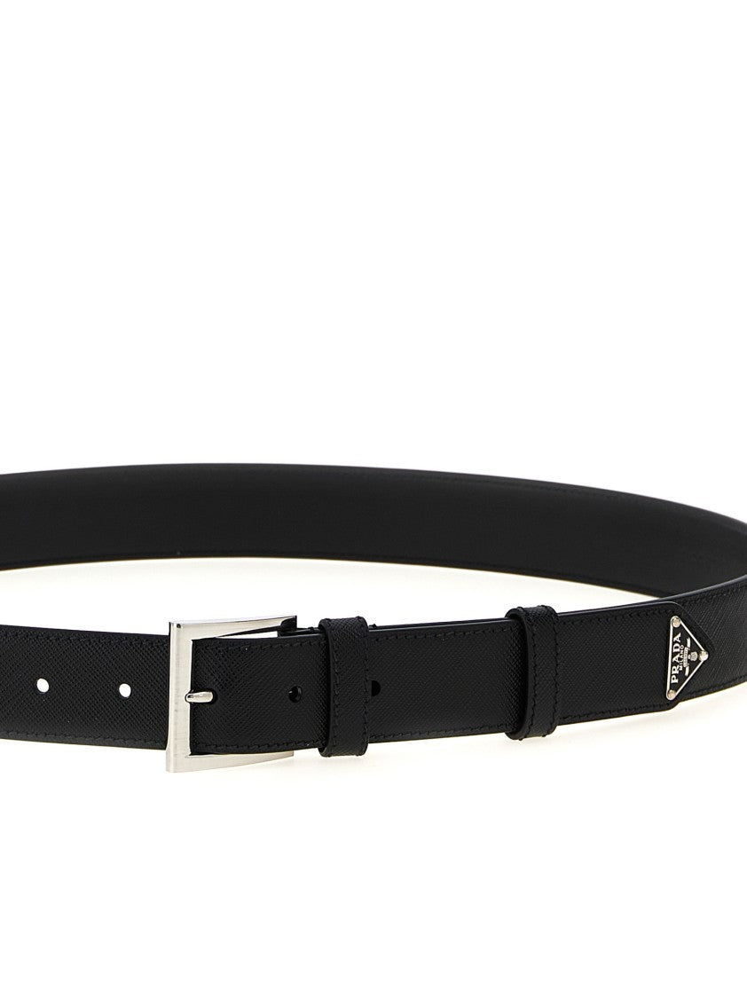 Prada Saffiano Leather Belt