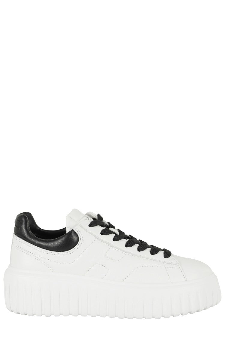 Hogan H Stripes Lace-Up Sneakers