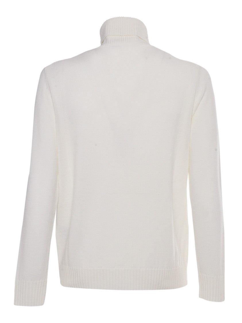 Ballantyne High Turtleneck Wool Sweater