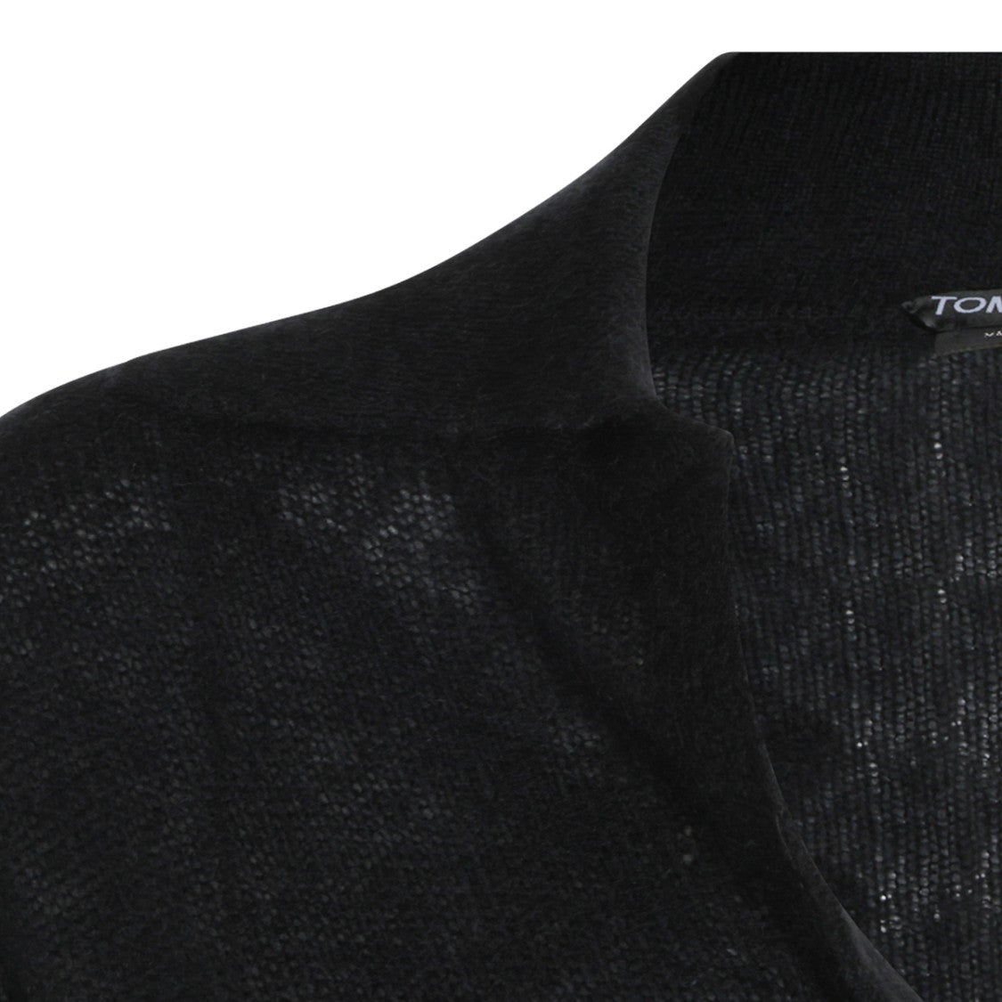 Tom Ford Long-Sleeve Top With Deep V-Neckline